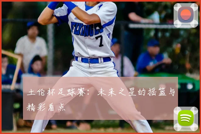 土伦杯足球赛：未来之星的摇篮与精彩看点